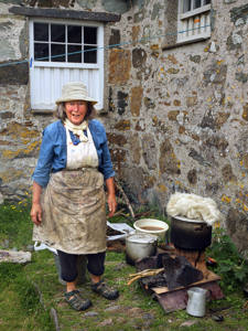 Artisan wool dyer Colour print winner Open 1