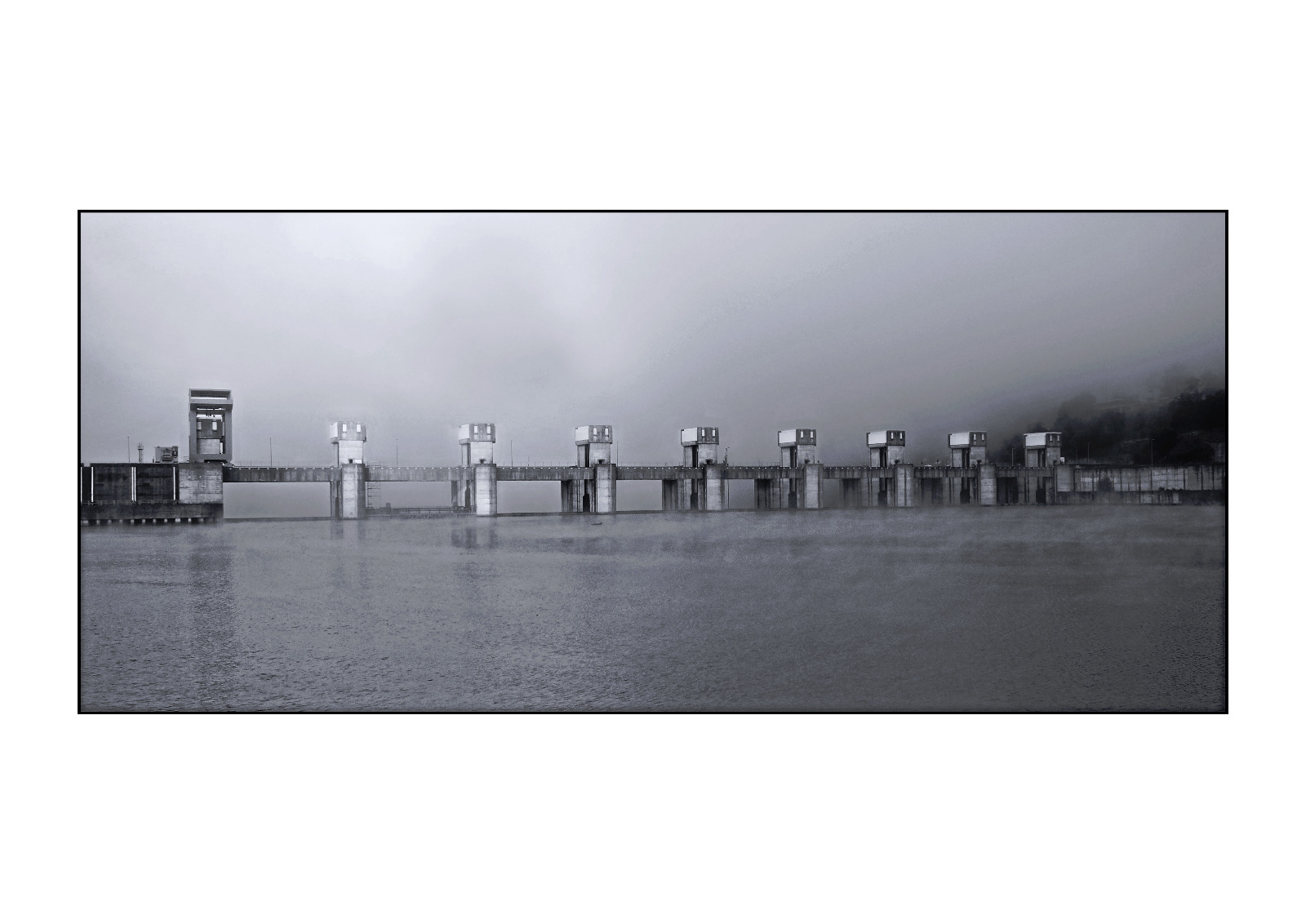 Douro Barrage at Dawn