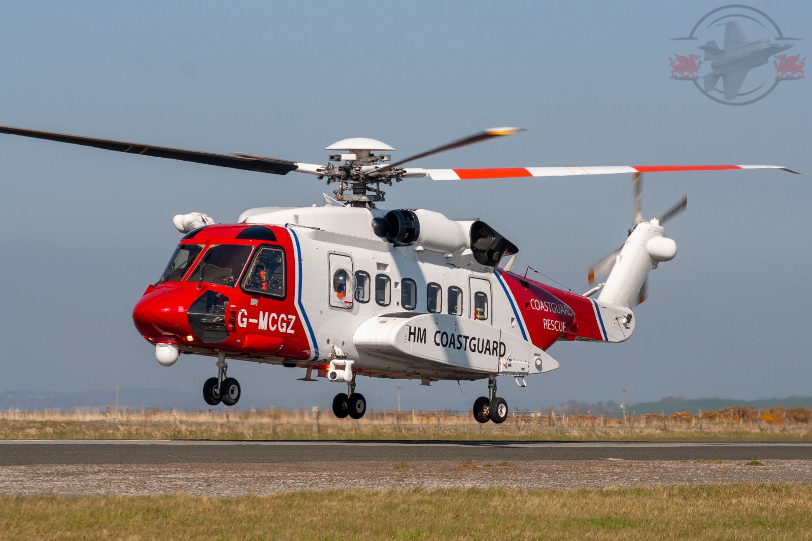 HM Coastguard S92 training