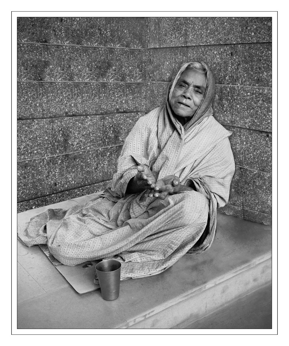 Delhi Beggar Woman