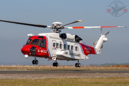 HM Coastguard S92 training