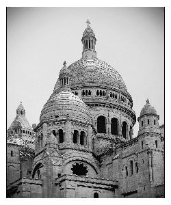 Sacre Coeur in Winter
