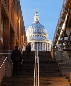 The steps to St Pauls