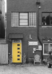 Yellow door
