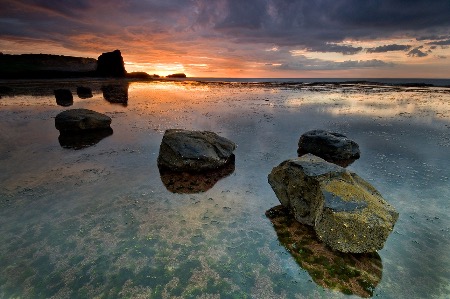 Low tide