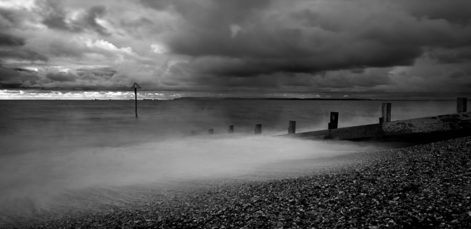 Hayling seafront - Long exposure 3
