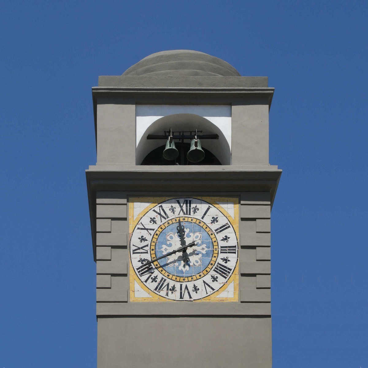Piazza Umberto Clock tower, on Capri