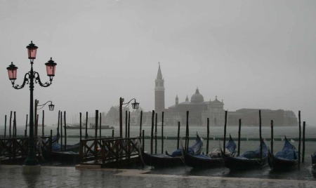 Venice on a rainy day