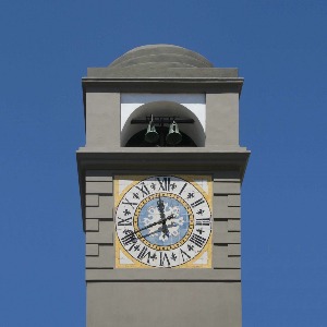 Piazza Umberto Clock tower, on Capri
