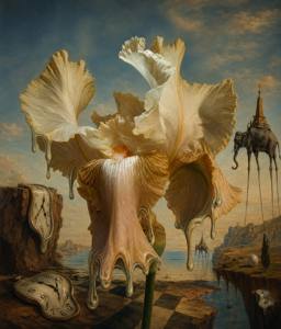 Salvador Dali Iris
