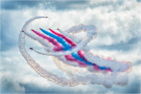 2nd Place - Red Arrows 7 at RAF Cosford