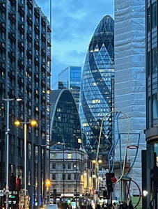Blue Hour in Billingsgate