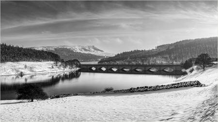18 - Ladybower Reservoir in Winter
