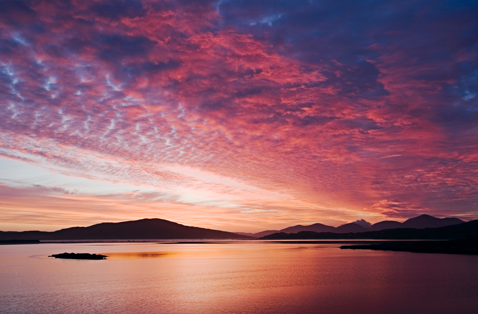 Sunset at Luskentyre Bay