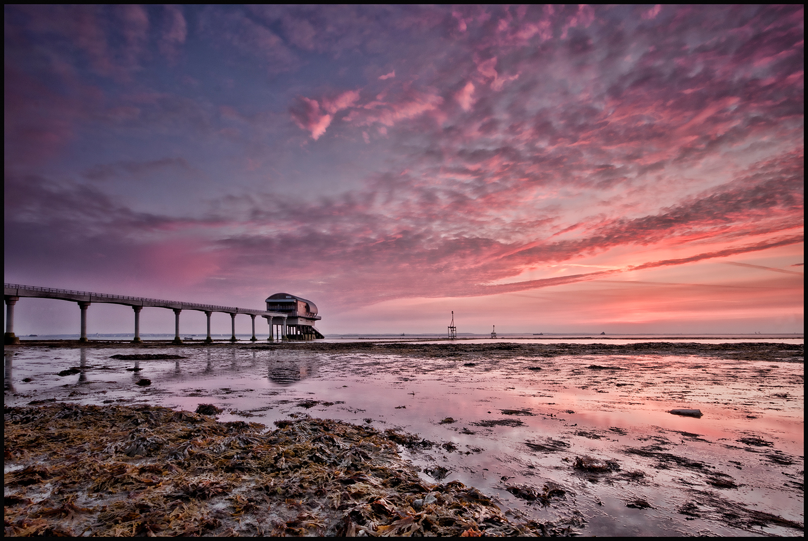 Dawn across the Solent