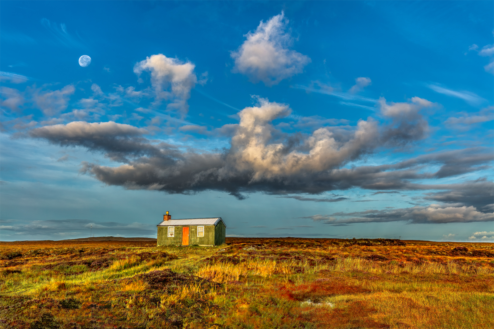 Peat Cutters Hut at Sunrise, Isle of Lewis