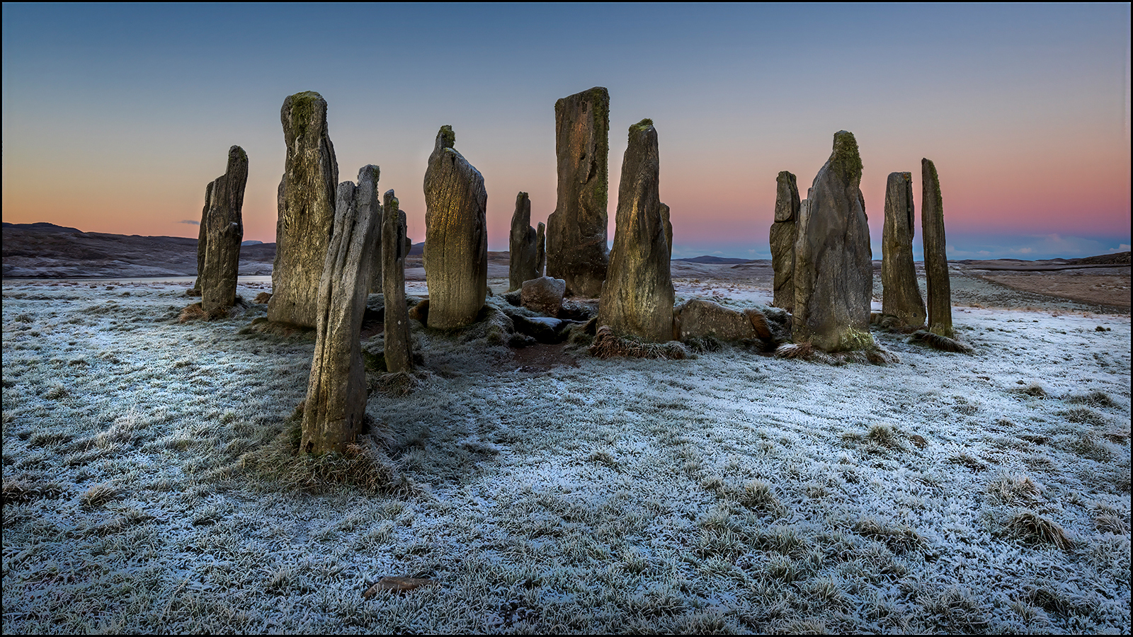 Frosty start at Callanish