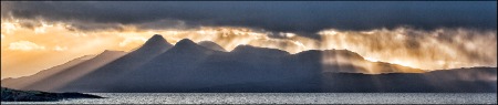 Drama over the Cuillins