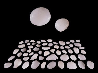 Mexico polished white marble sand