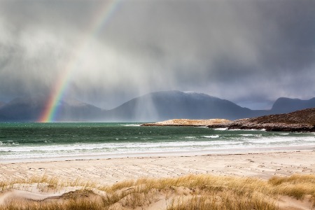 Hailstorm, Sound Of Taransay, Isle of Harris