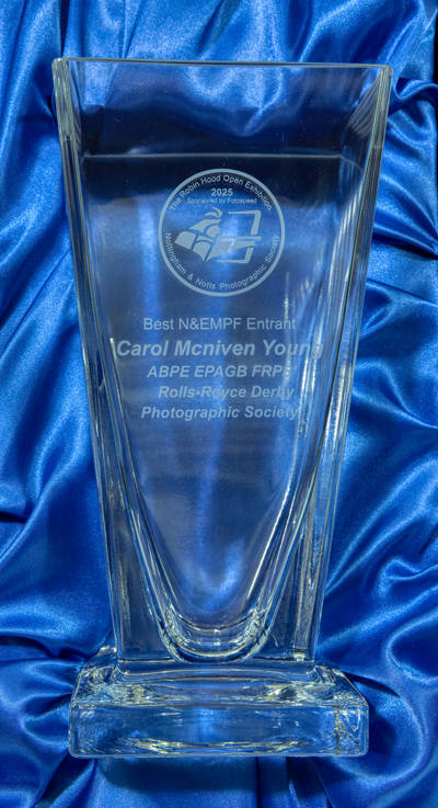 225cm Handmade Tapered Footed Vase