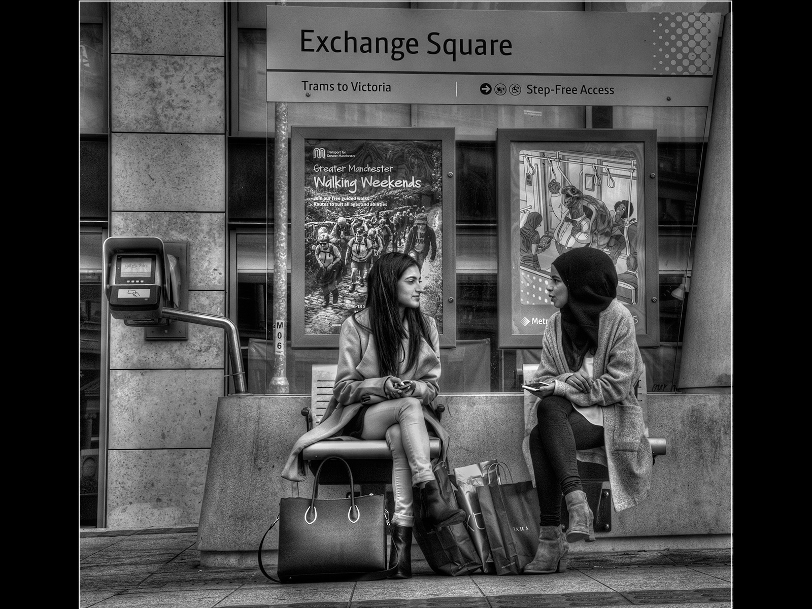 Waiting for the Tram