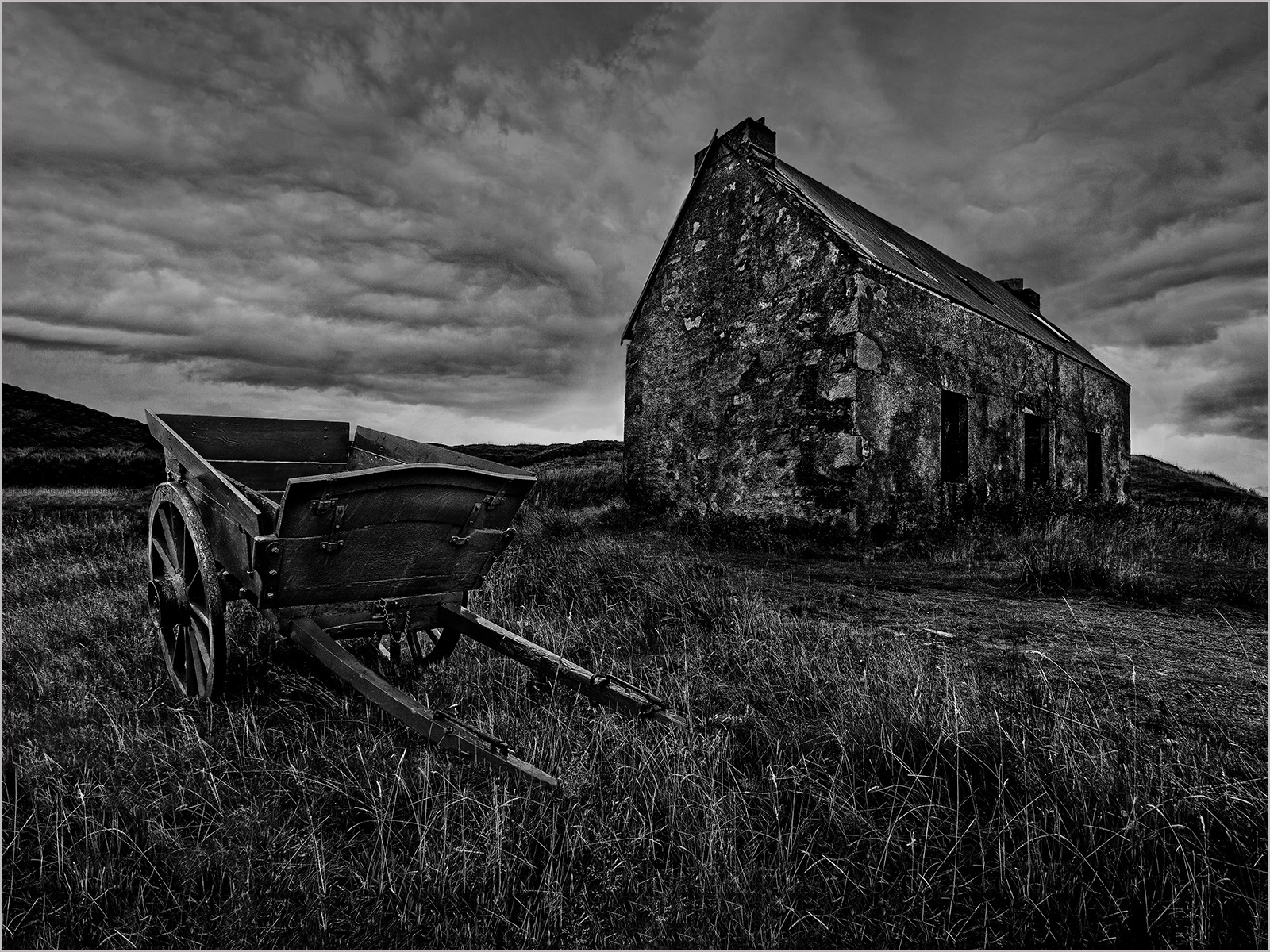 Abandoned cottage
