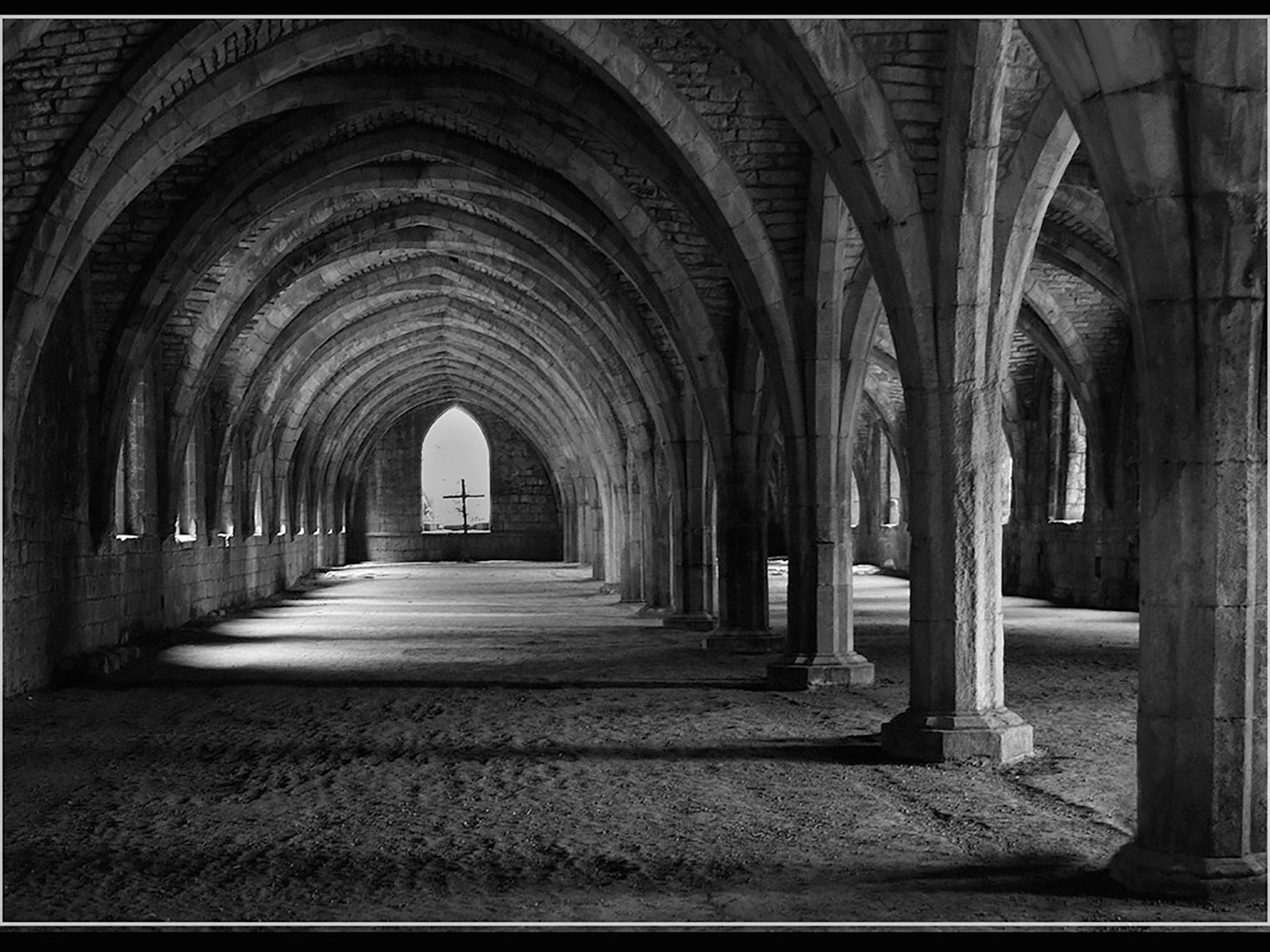 Cloisters at Fountains Abbey
