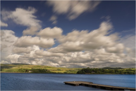Hollingworth Lake in the Wind