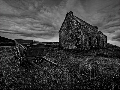 Abandoned cottage