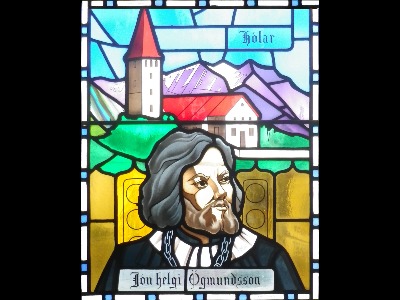 Stained Glass Window Reykjavik