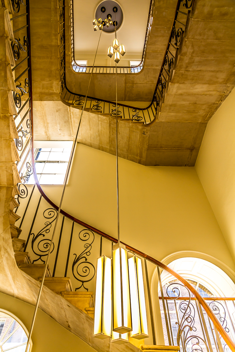 Light on the Stairwell by Sandy Wyndham Light on the Stairwell