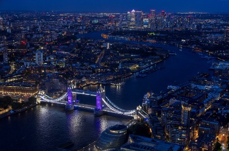 Tower Bridge at dusk