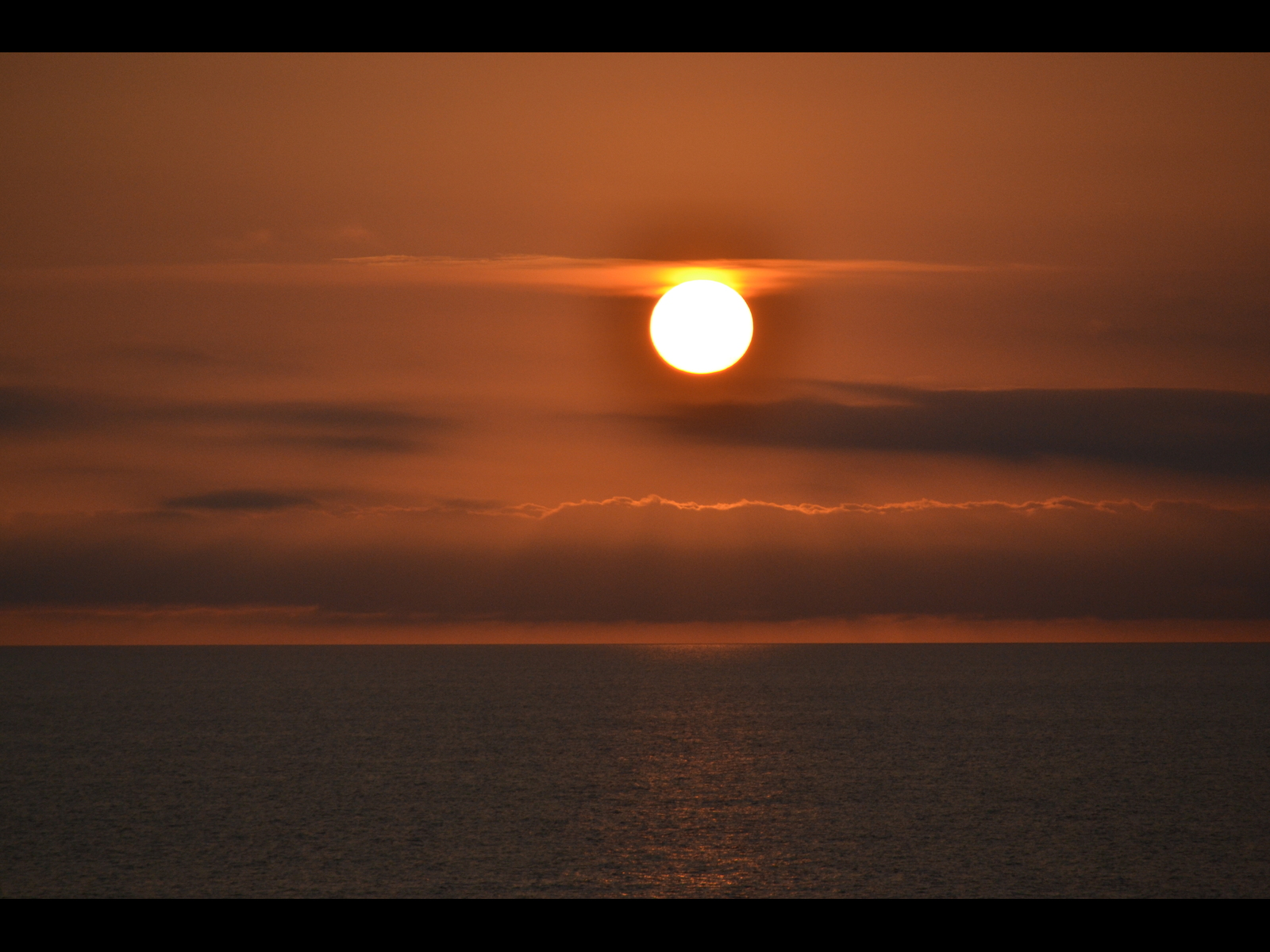 sunset in norway