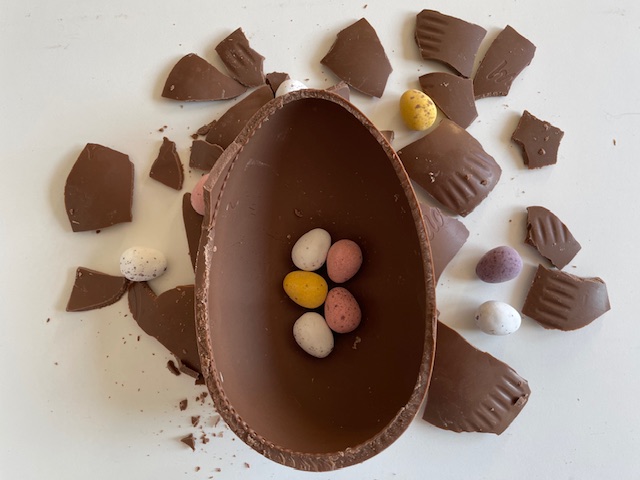 Smashed Easter Egg