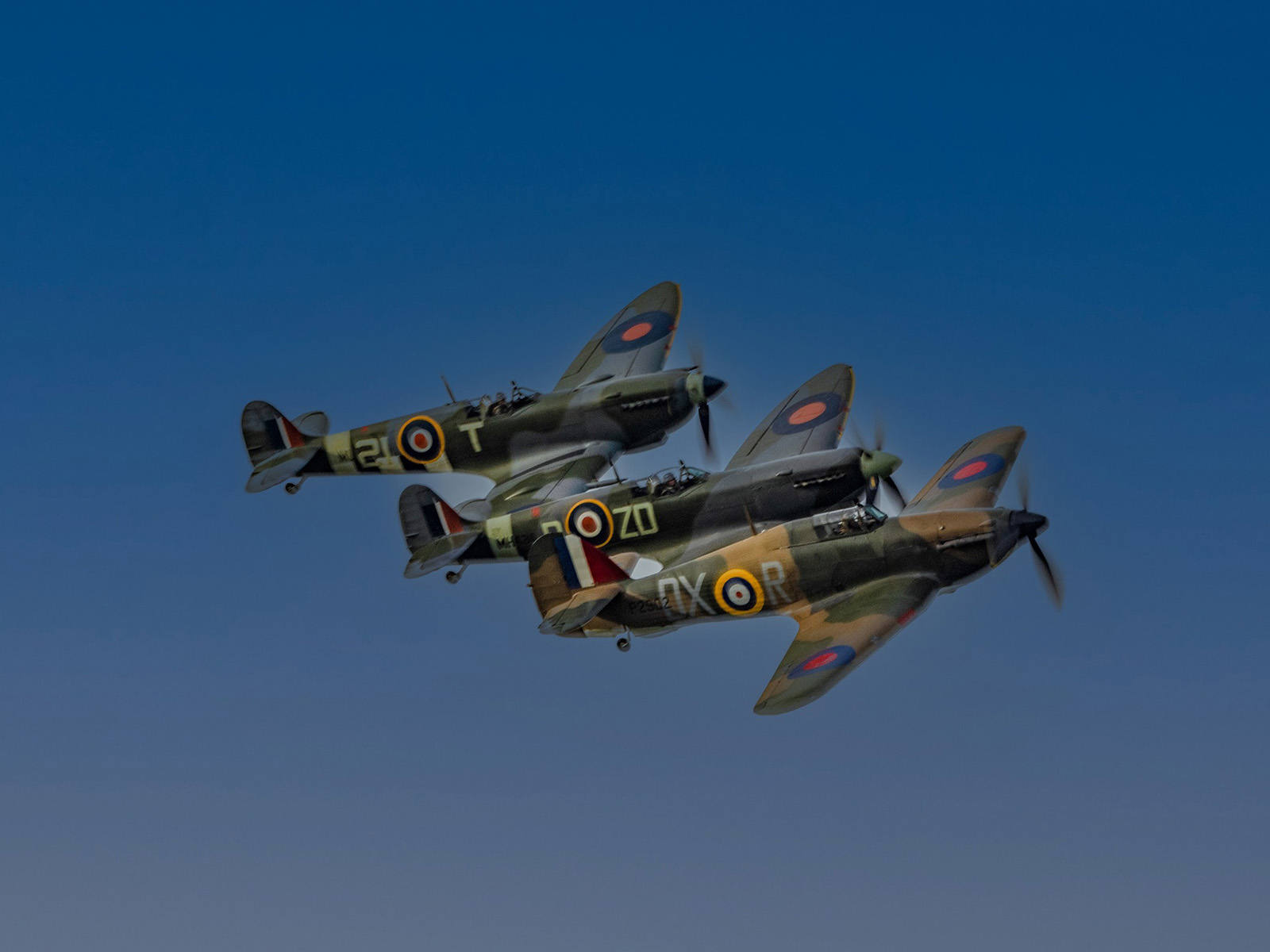 Spitfire and Hurricane by David Beer Spitfire and Hurricane