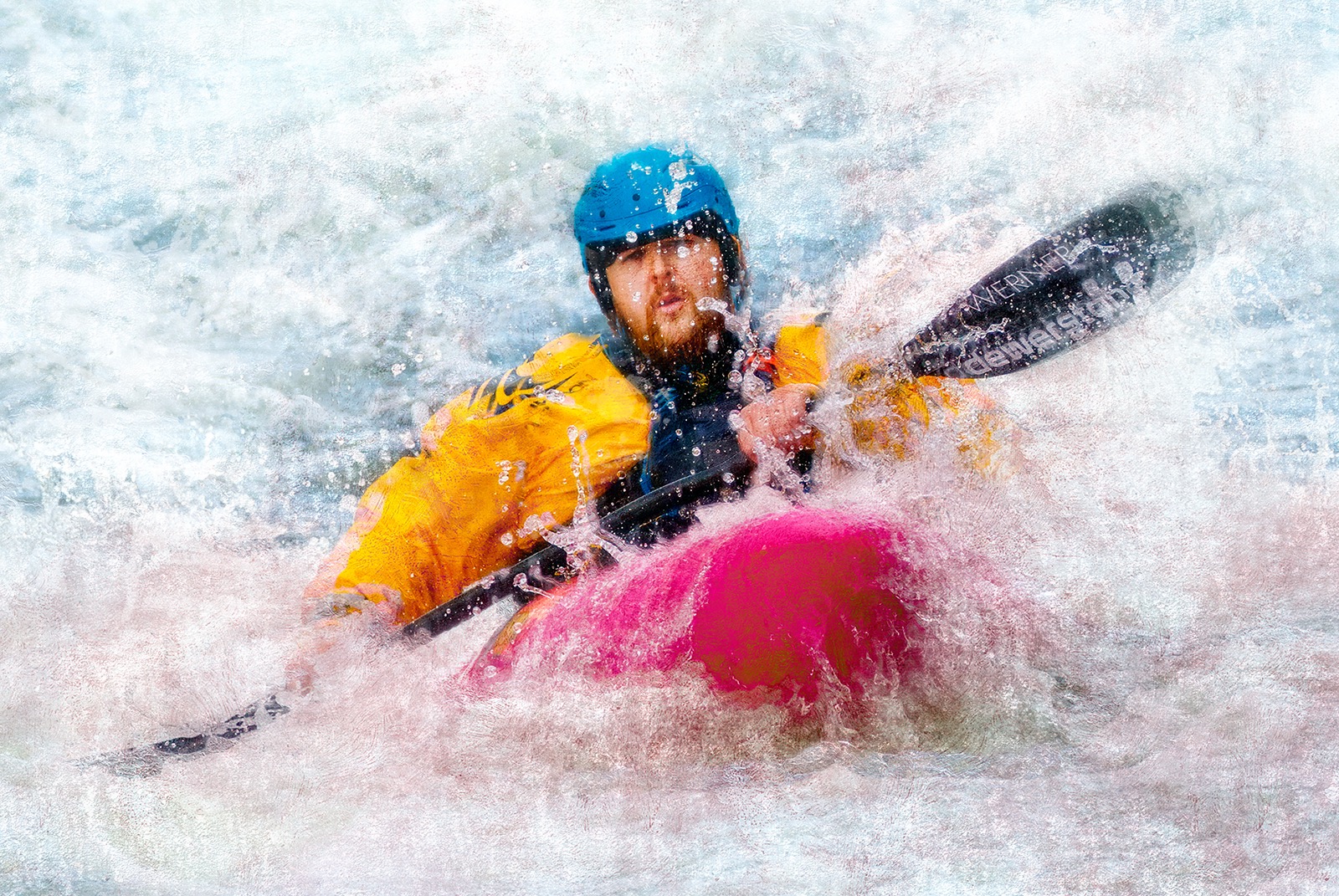 Battling the rapids