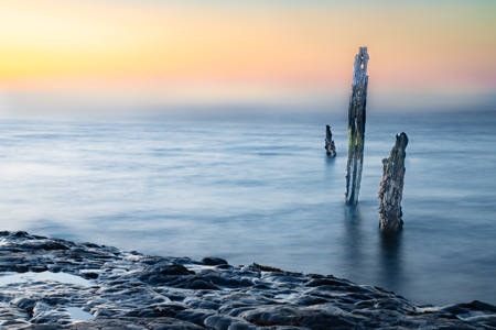 Highly Commended - Holy Island Groynes