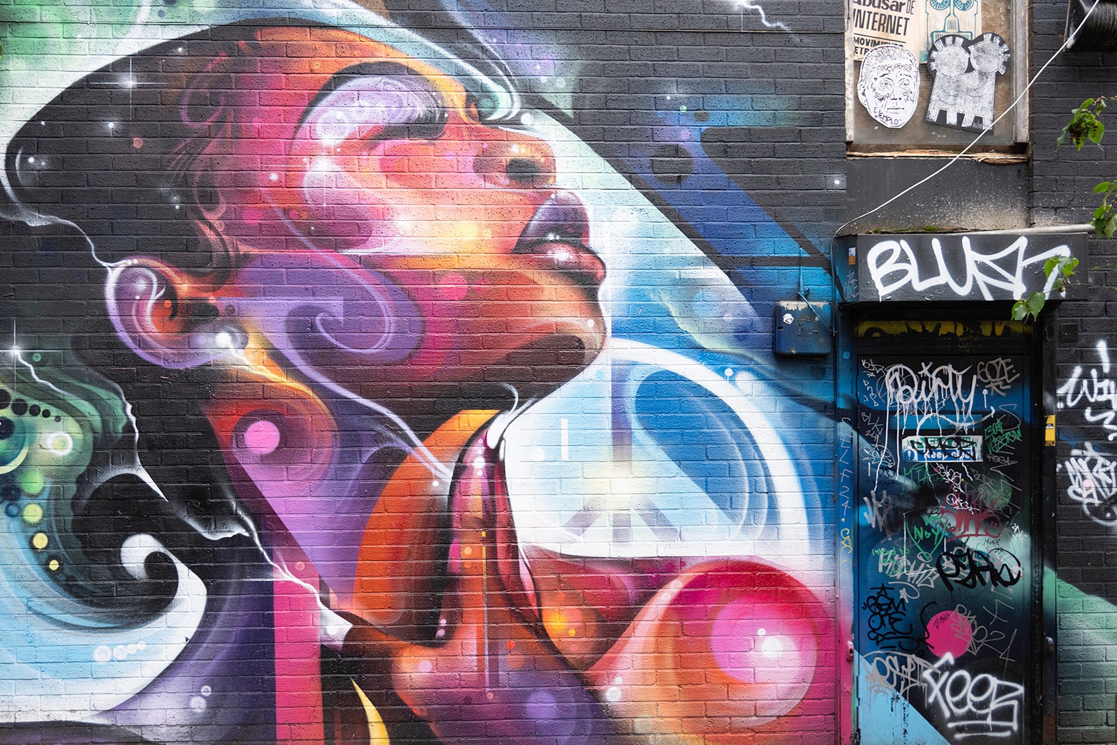 Graffiti art Manchester by Sara Cremer Graffiti art Manchester