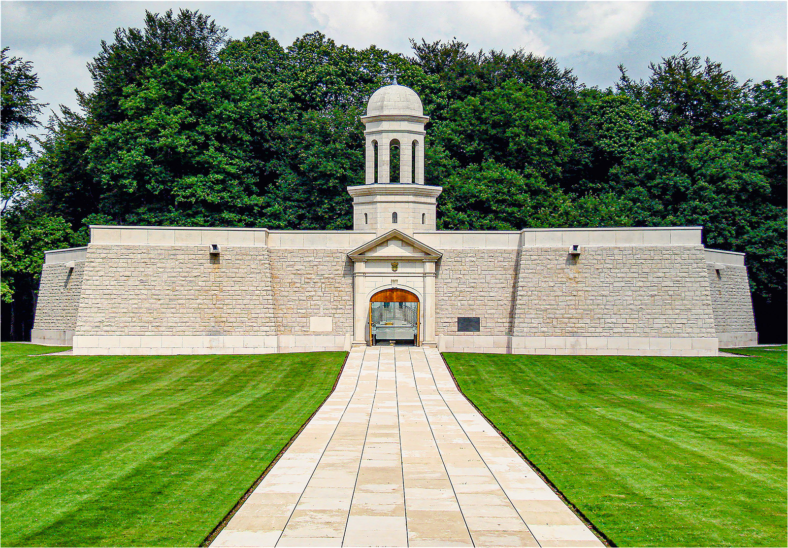 Delville Wood Memorial by Derek Gardener Delville Wood Memorial