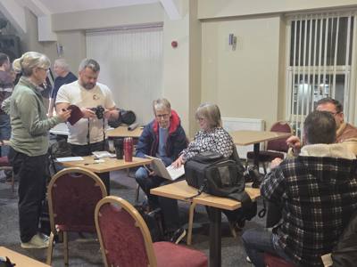 Discussing camera settings and some on the spot editing.