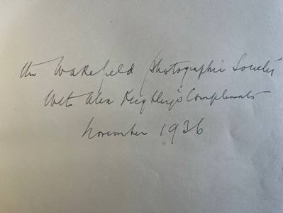 Keighley's complementary note 