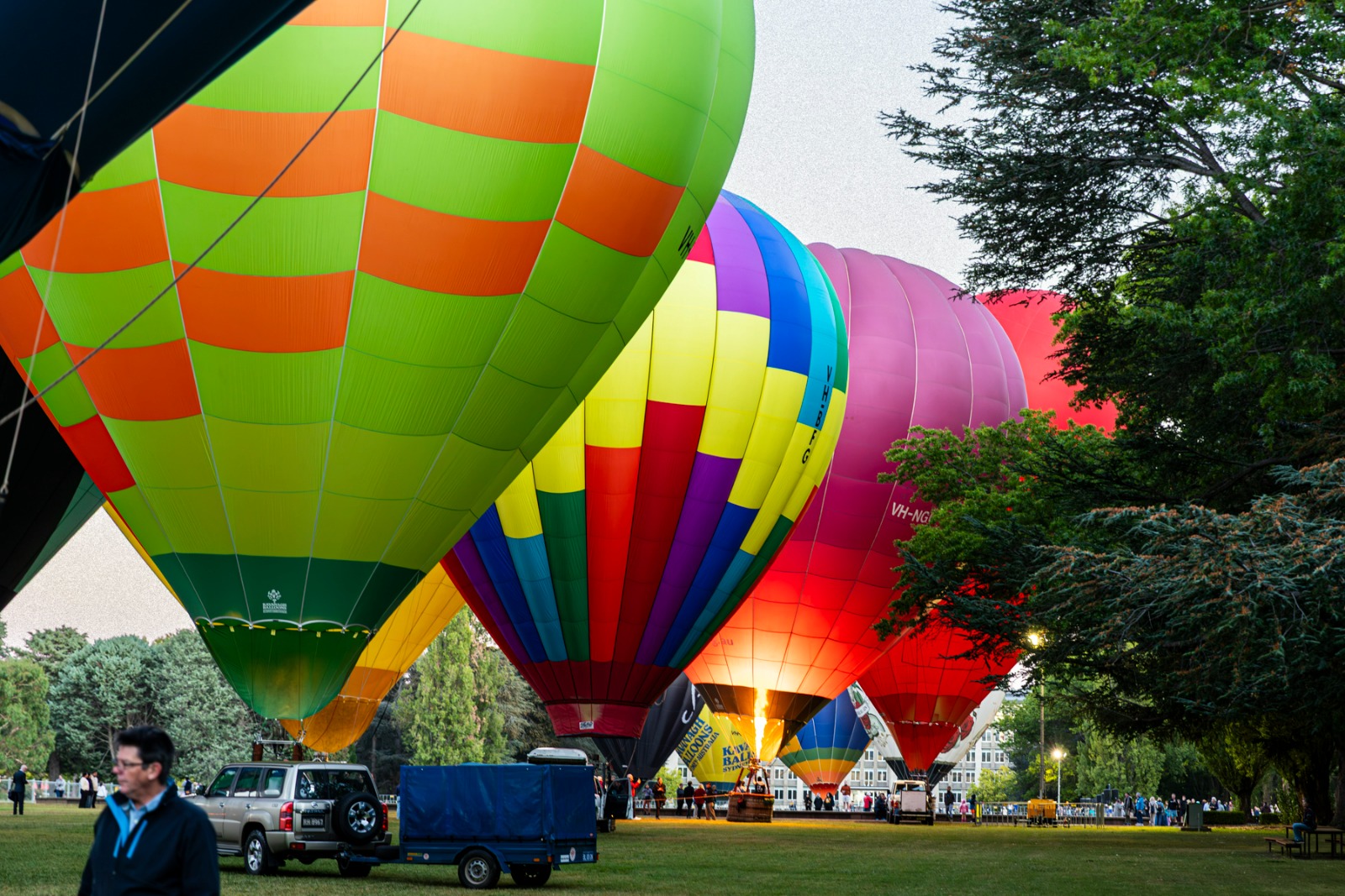 Readying for lift off