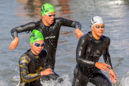 Wollongong Triathlon Event - Swim leg 