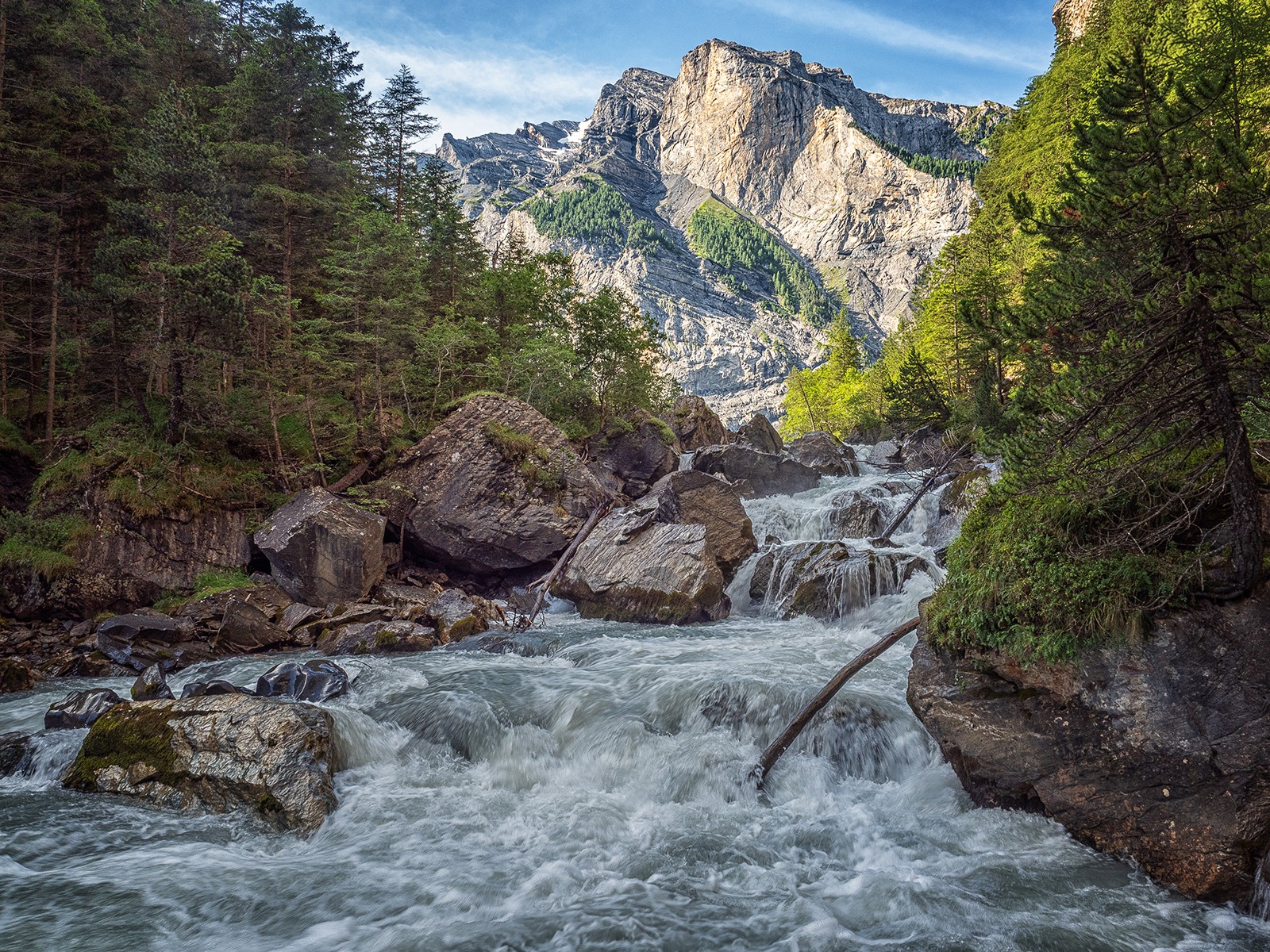 River Kander Waterfall