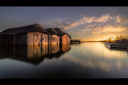 Boathouse Sunset