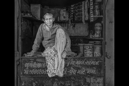 Gujarati Street Vendor