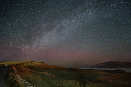 Night Sky Over Donegal Fields