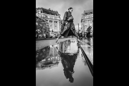 Jumping A Puddle