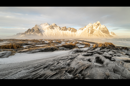 Vestrahorn In Afternoon Light